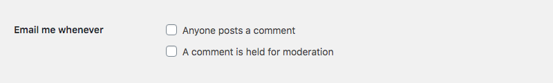 Modération des commentaires WordPress : notifications par e-mail