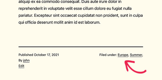 Seules les catégories enfants sont affichées - Themelocal Seules les catégories enfants sont affichées