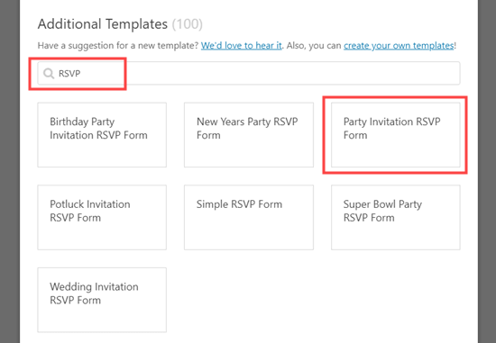 Choisissez l'un des modèles de formulaire RSVP - Themelocal Choisissez l'un des modèles de formulaire RSVP