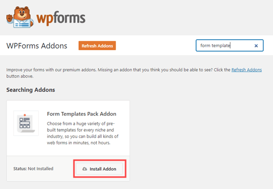 L'addon de modèles de formulaire pour WPForms - Themelocal Le module complémentaire de modèles de formulaires pour WPForms