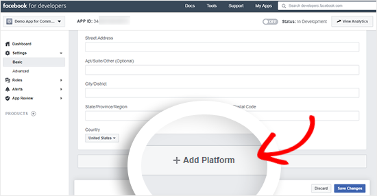 Bouton de plate-forme d'application Facebook - Themelocal Bouton de plate-forme d'application Facebook
