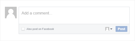 Formulaire de commentaire Facebook - Themelocal Formulaire de commentaire Facebook