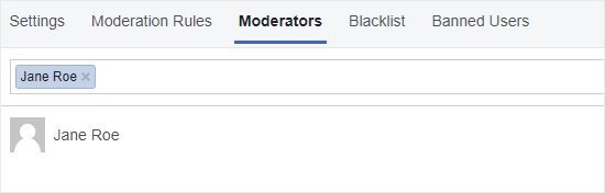 Ajout de modérateurs de commentaires - Themelocal Ajout de modérateurs de commentaires
