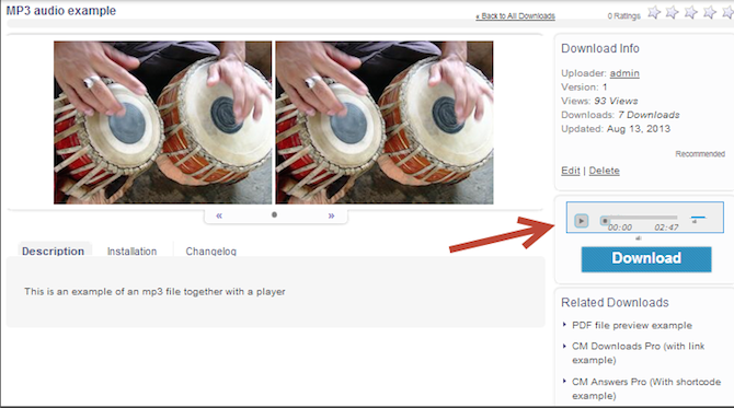 CM Downloads Manager Musique