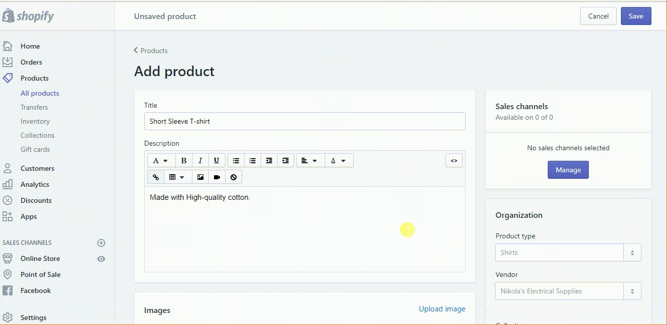 1638633673 424 Comment ajouter un produit dans Shopify