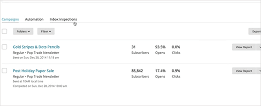 Afficher les rapports dans MailChimp - Themelocal Afficher les rapports dans MailChimp