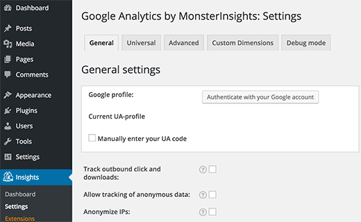 Authentifier votre compte Google pour sélectionner votre profil Analytics - Themelocal Authentifier votre compte Google pour sélectionner votre profil Analytics