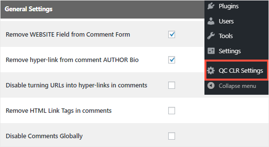 Plugin de suppression de lien de commentaire et d'outils de commentaire - Themelocal Plugin de suppression de lien de commentaire et d'outils de commentaire