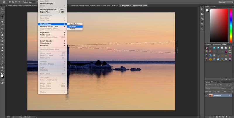 Tutoriel Adobe Photoshop Comment ajouter des faisceaux lumineux aux images