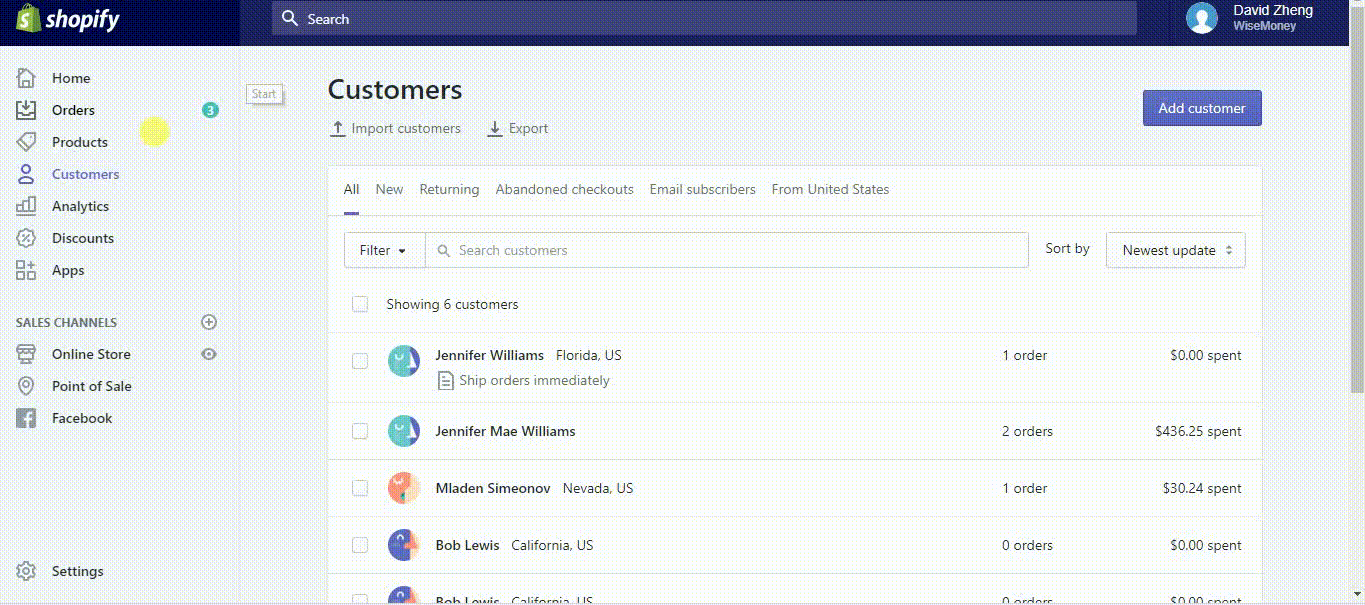 1638832129 942 Comment modifier les details du client dans Shopify