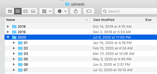 mediafilefolders - Themelocal 1638844350 93 Comment organiser les fichiers WordPress dans les dossiers de la