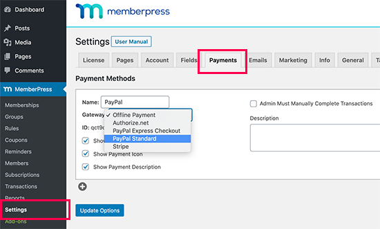 Ajouter un mode de paiement pour vos abonnements paywall - Themelocal Ajouter un mode de paiement pour vos abonnements paywall