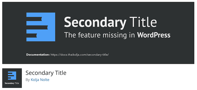 Titre secondaire - Themelocal Titre secondaire