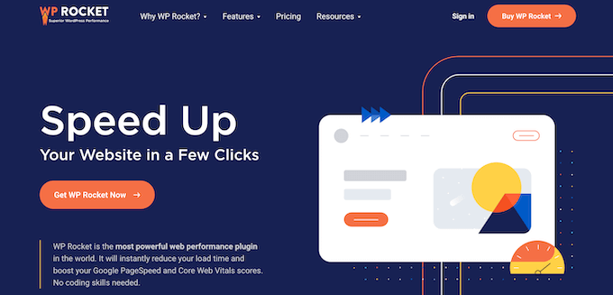 WP Rocket - WP Débutant Fusée WP
