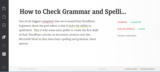 Vérifier et corriger les erreurs de grammaire et d'orthographe dans l'application Web Grammarly - Themelocal Vérifier et corriger les fautes de grammaire et d'orthographe dans l'application Web Grammarly