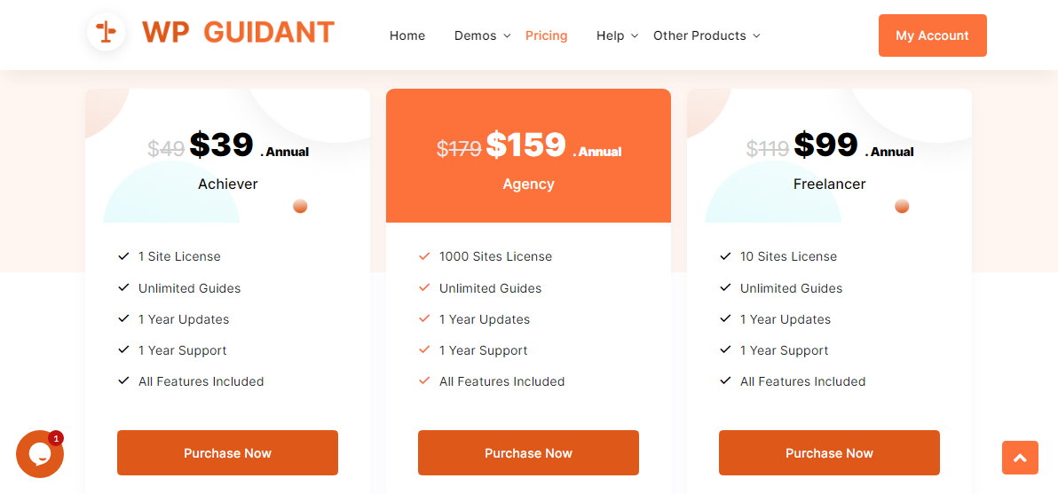 prix indicatifs wp