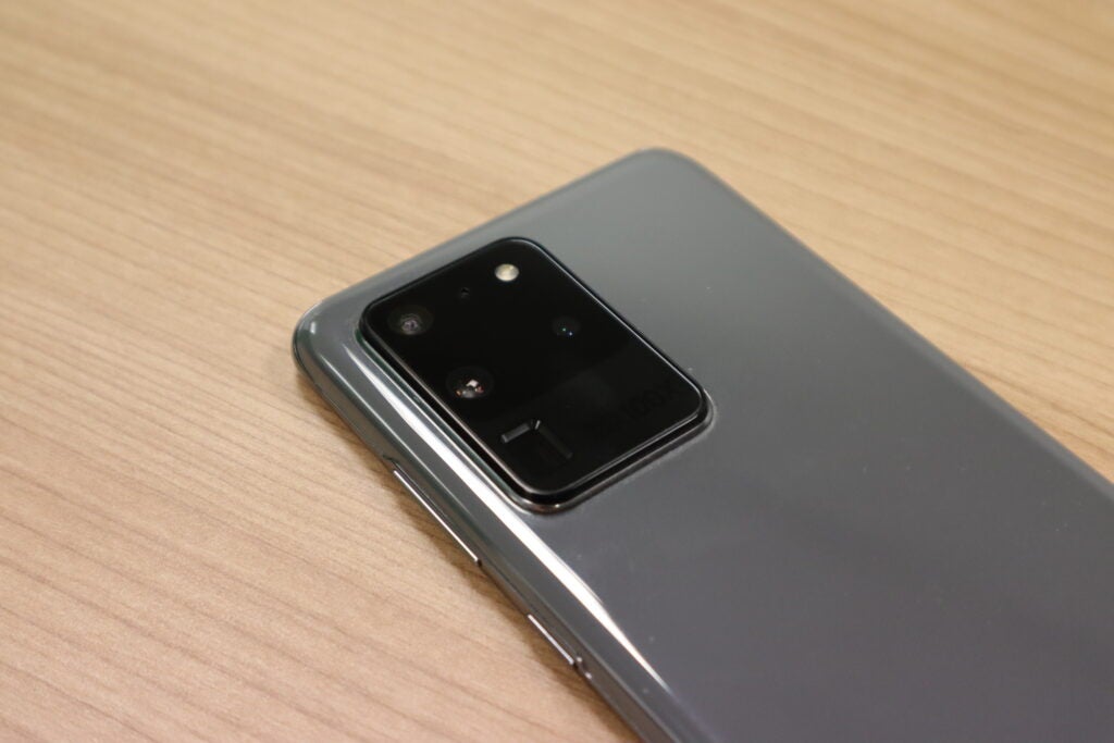 La configuration de la caméra arrière du Galaxy S20 Ultra