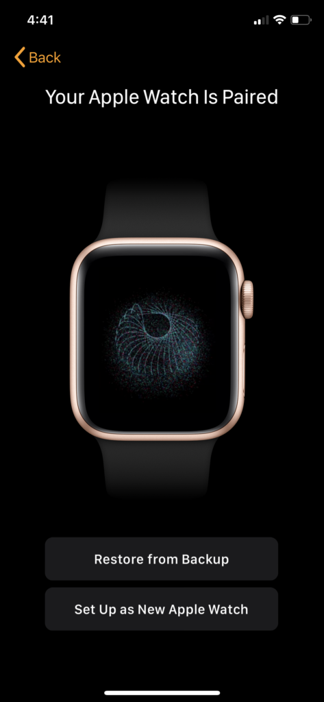 appairer Apple Watch Votre Apple Watch est appairée