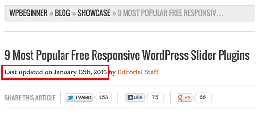 Date de dernière mise à jour de semis dans WordPress - Themelocal Date de dernière mise à jour de semis dans WordPress