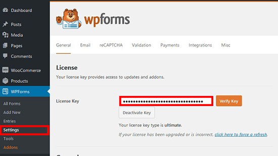 Licence WPForms - Themelocal Licence WPForms