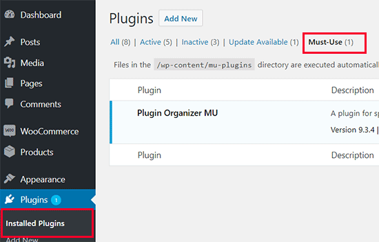 Doit utiliser le plugin installé - Themelocal Doit utiliser le plugin installé