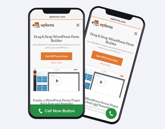 WordPress Cliquez pour appeler le bouton - Themelocal WordPress Cliquez pour appeler le bouton
