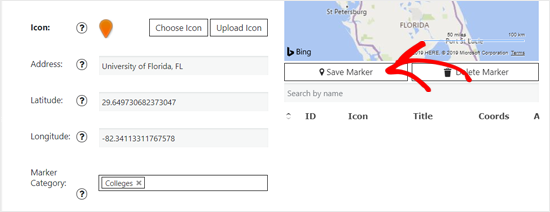 Enregistrer le marqueur pour Bing Maps - Themelocal Enregistrer le marqueur pour Bing Maps