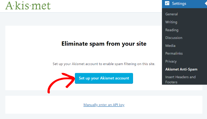 Configurez votre compte Akismet - Themelocal Configurez votre compte Akismet