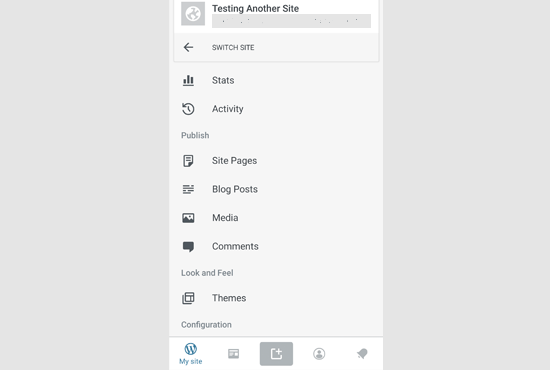 Tableau de bord de l'application WordPress - Themelocal Tableau de bord de l'application WordPress