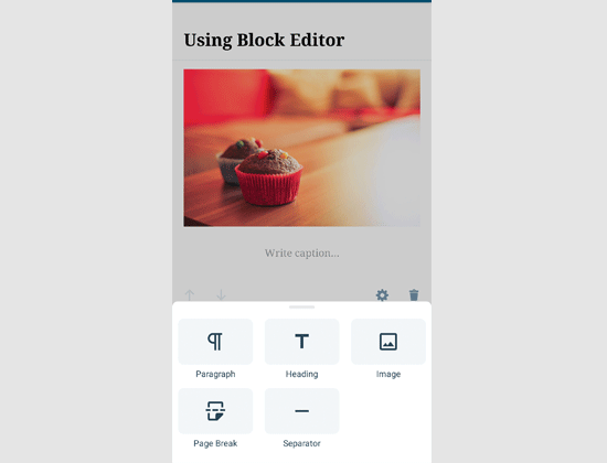 Édition avec l'éditeur de blocs dans l'application WordPress - Themelocal Édition avec l'éditeur de blocs dans l'application WordPress