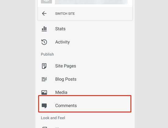 Gestion des commentaires via l'application WordPress - Themelocal Gestion des commentaires via l'application WordPress