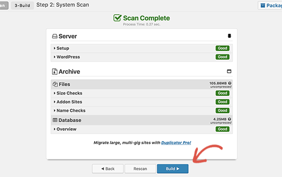 Construire un package de duplication - Themelocal Construire un package de duplication