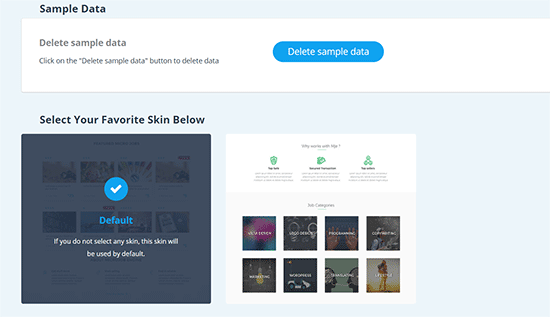 Sélectionnez la peau pour votre micro-site de travail - Themelocal Sélectionnez la peau pour votre micro-site de travail