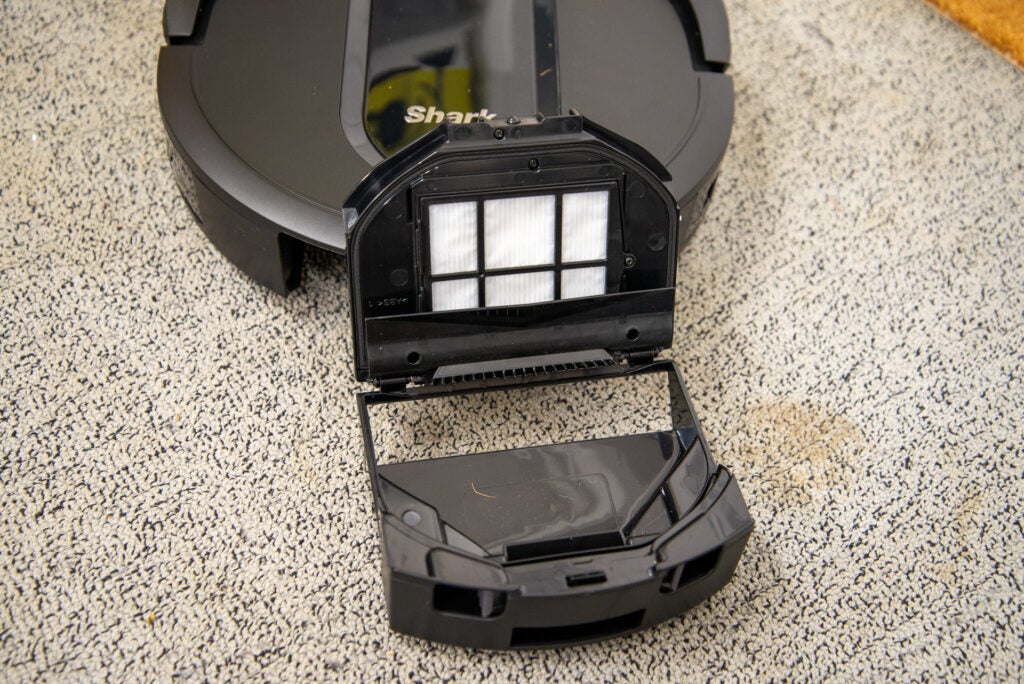 Aspirateur Shark IQ Robot XL R101AEW avec godet à poussière robotique à base auto-vidante