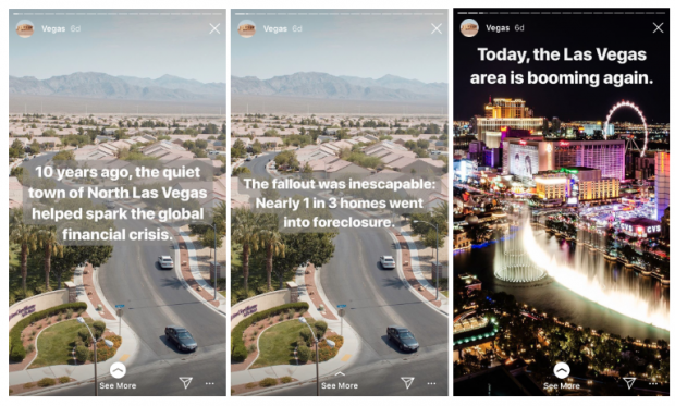 Histoire Instagram du New York Times