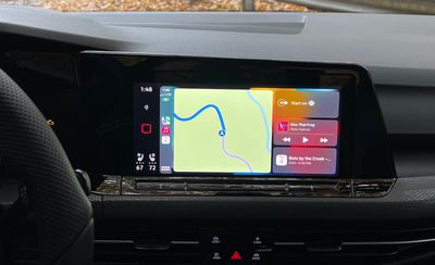 2022 vw golf gti carplay dash