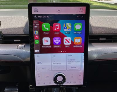 2021 mach e carplay home