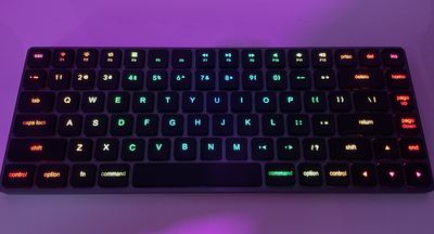 clavier vissé