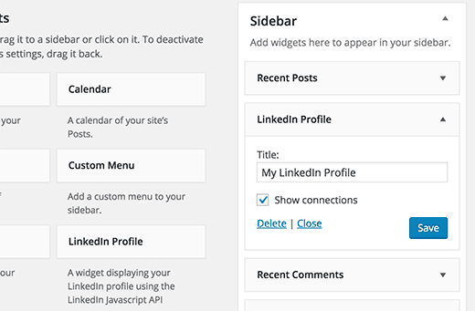Widget de profil LinkedIn - Themelocal Widget de profil LinkedIn