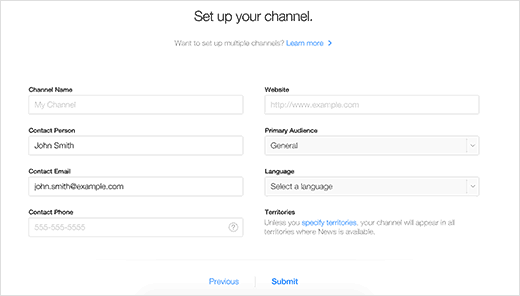 Configurer votre chaîne sur Apple News - Themelocal Configurer votre chaîne sur Apple News