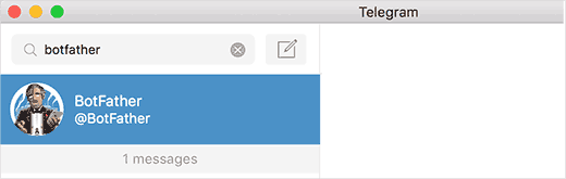 Démarrer une nouvelle discussion avec botfather - Themelocal Commencer une nouvelle discussion avec botfather