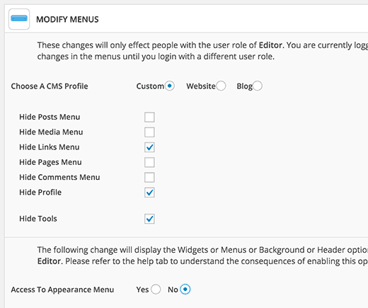 Modification des menus d'administration WordPress - Themelocal Modification des menus d'administration WordPress