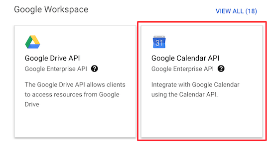 Sélectionnez l'API Google Calendar - Themelocal Sélectionnez l'API Google Agenda