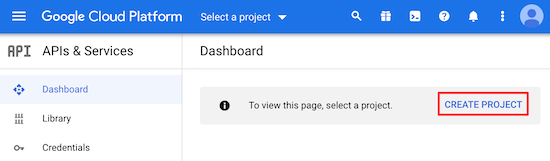 Cliquez sur Google Cloud pour créer un projet - Themelocal Cliquez sur Google Cloud pour créer un projet