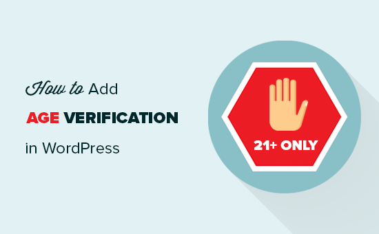 Comment ajouter une verification de lage dans WordPress
