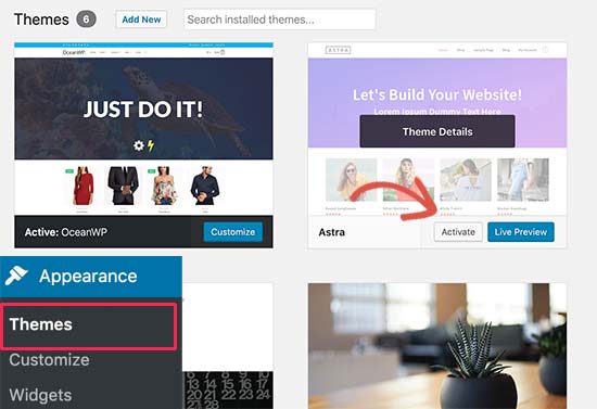 Désactiver un thème WordPress - Themelocal Désactiver un thème WordPress
