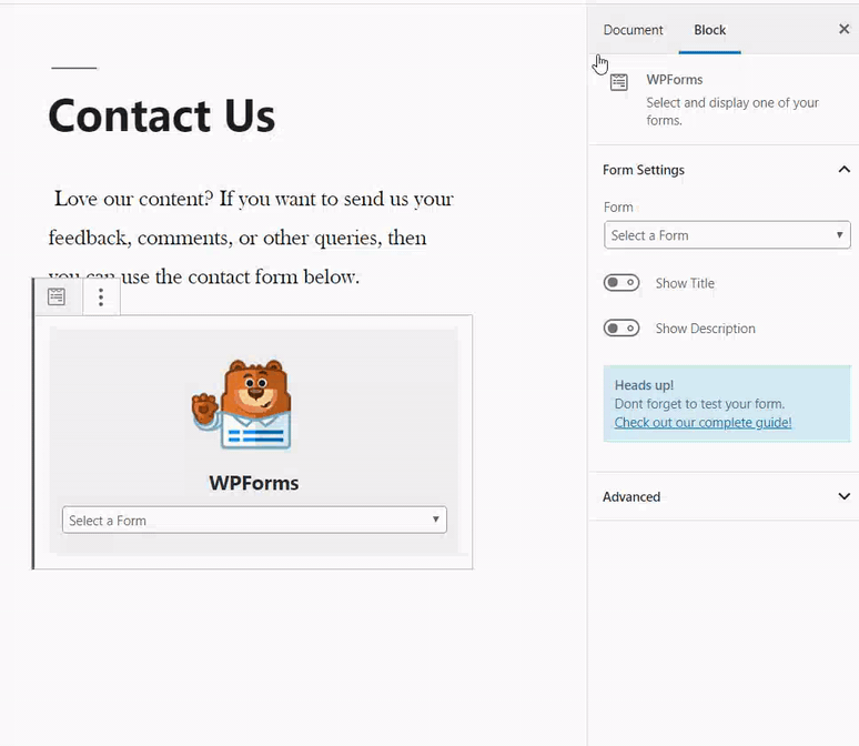 Ajouter un formulaire de contact à la page WordPress avec WPForms - Themelocal Ajouter un formulaire de contact à la page WordPress avec WPForms