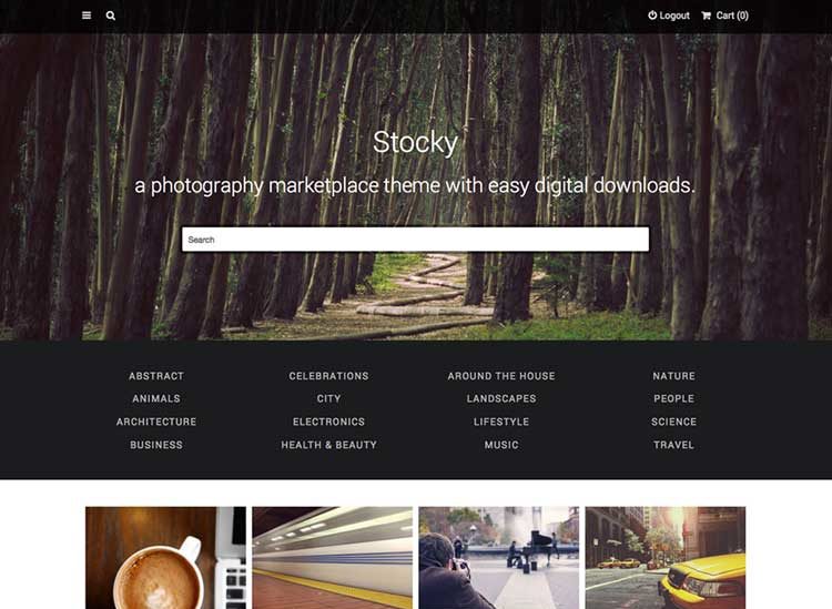 Thème WordPress trapu