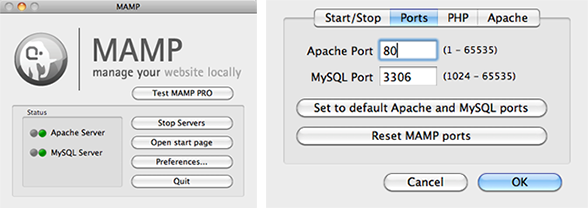 Installer WordPress sur Mac localement avec MAMP