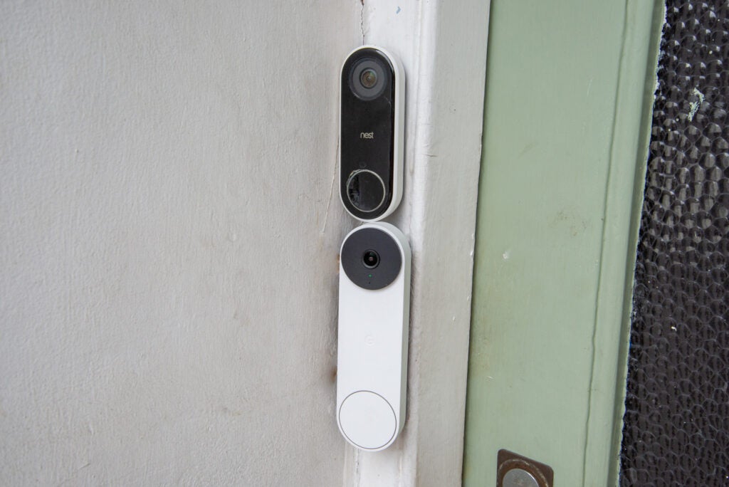Nest Doorbell (batterie) avec Nest Doorbell (filaire)
